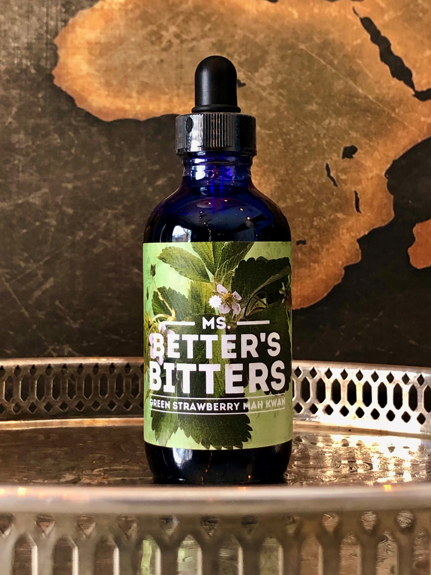 Green Strawberry Mah Kwan Bitters