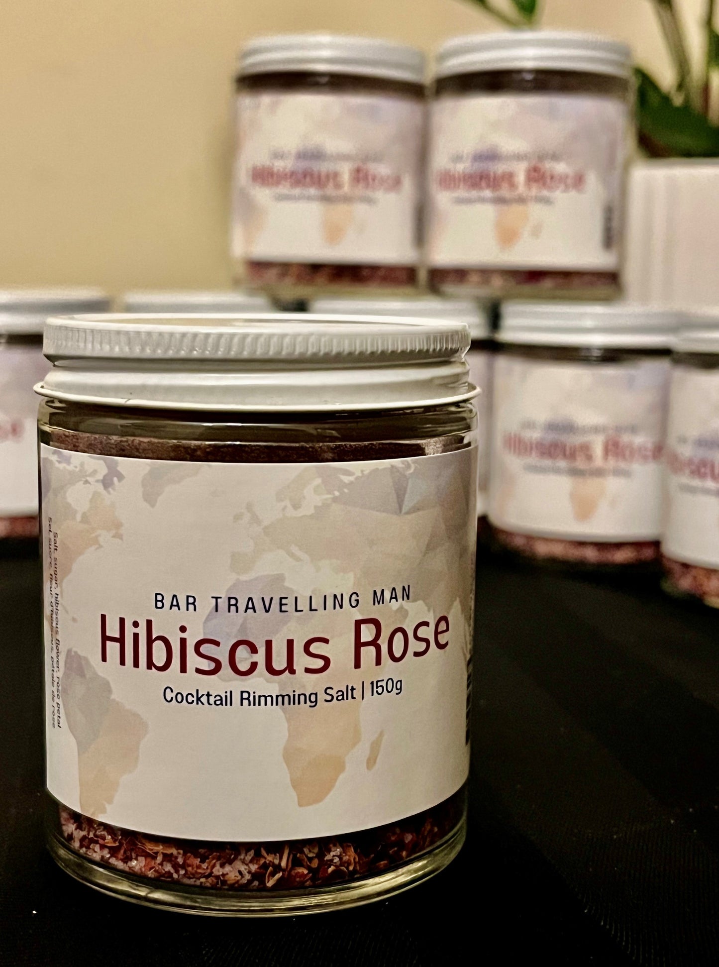 Hibiscus Rose Cocktail Salt